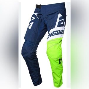 Answer Syncron Voyd Motocross Pants Size 28 NWT